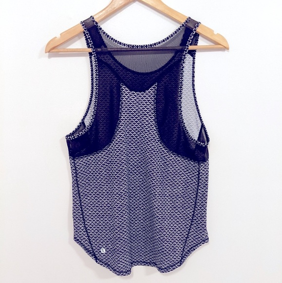 Lululemon Sculpt Tank II Monochromic Black/Black 4
